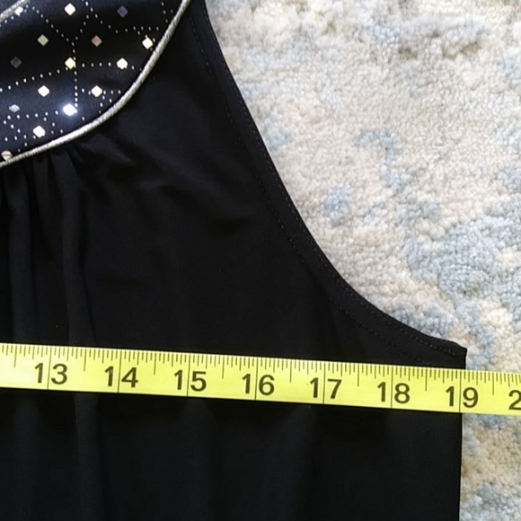 Dress Barn Sparkle Stretch Dress 10 - Picture 11 of 12